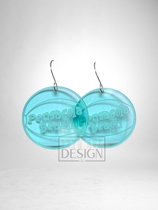 Pensacola Beach Ball Earrings