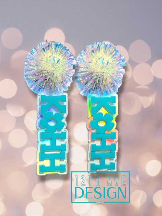 KOHH Varsity Bloom Earrings