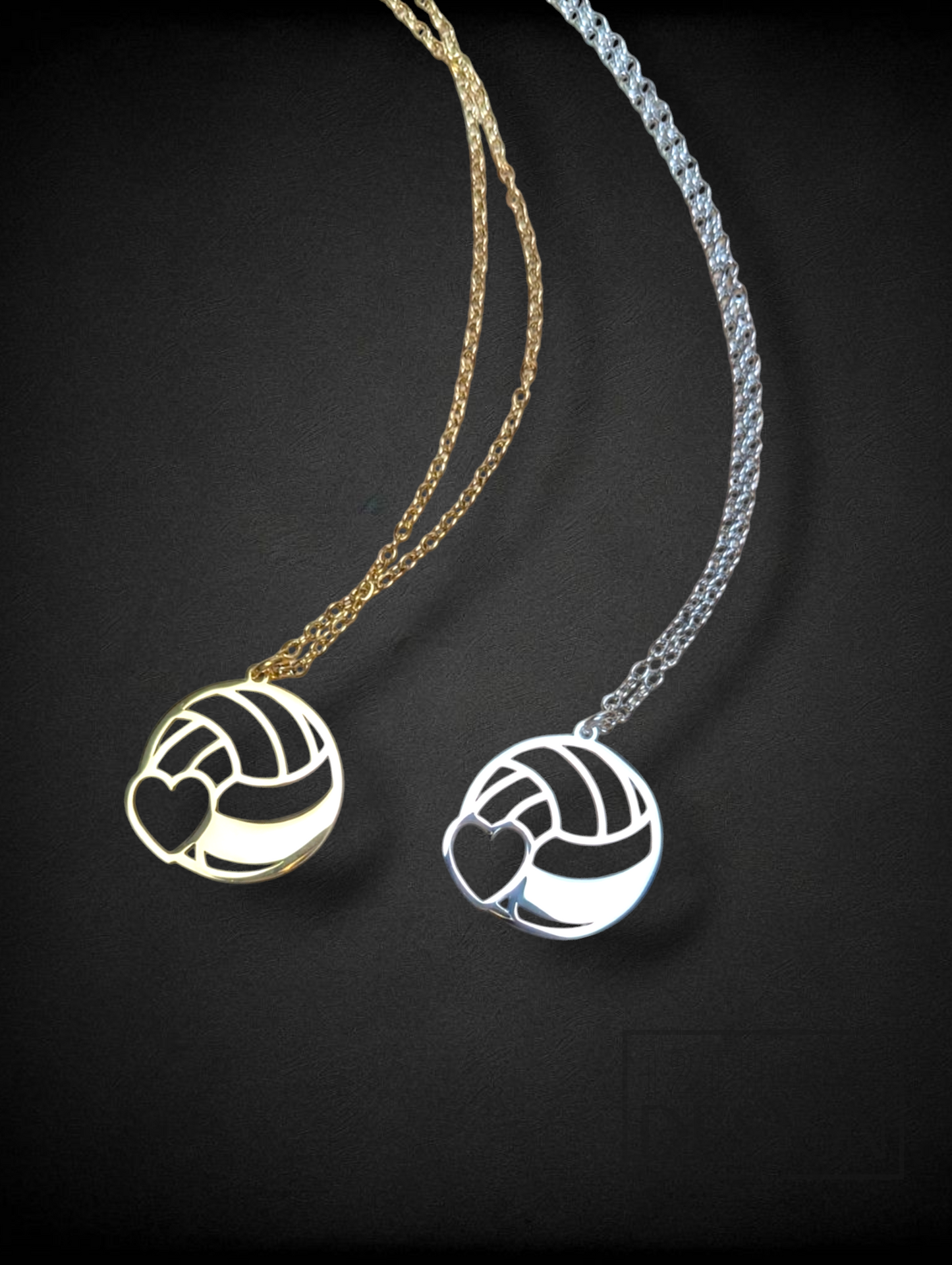 Volleyball Charm Necklace