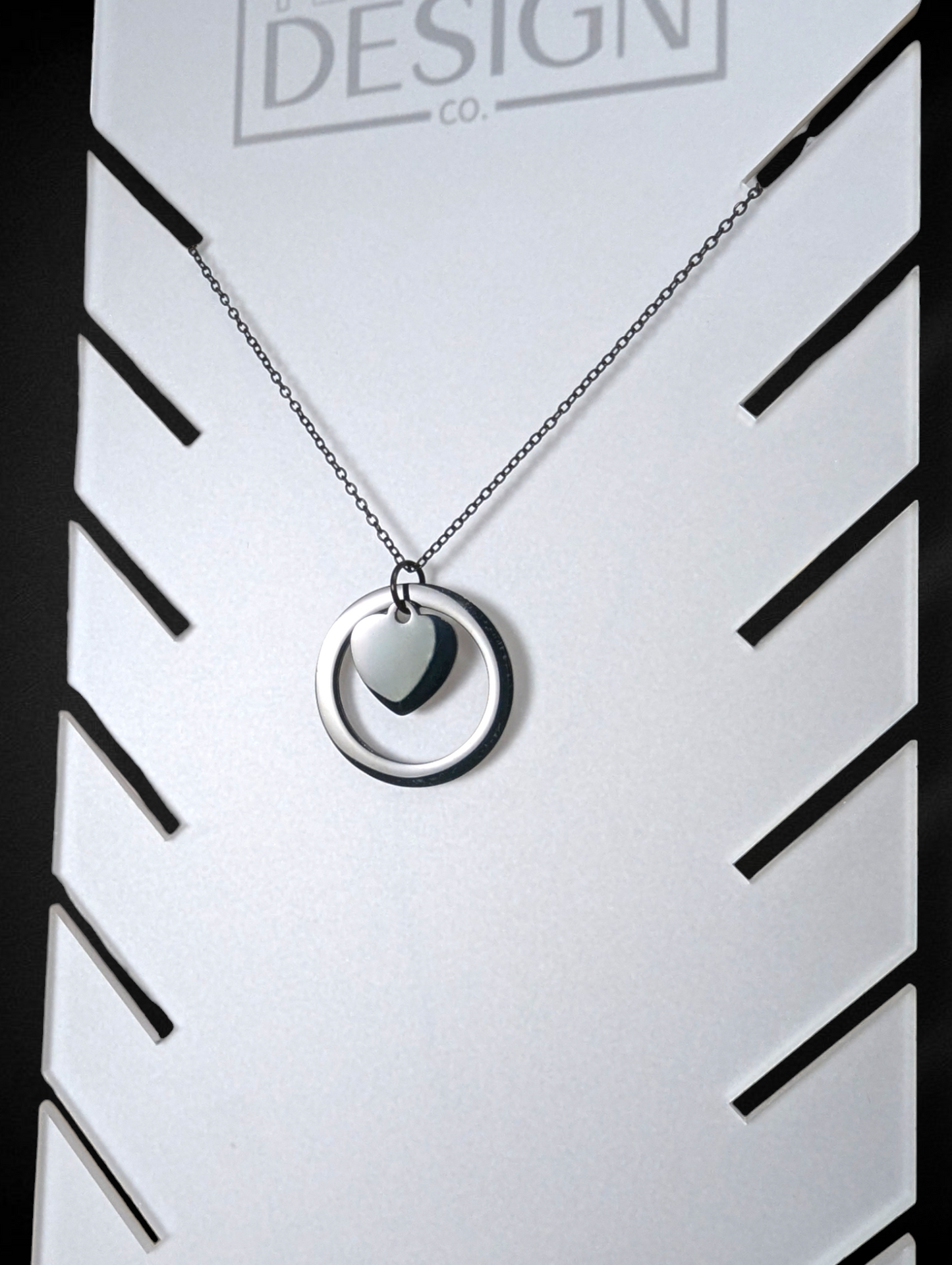 Encircled Heart Necklace