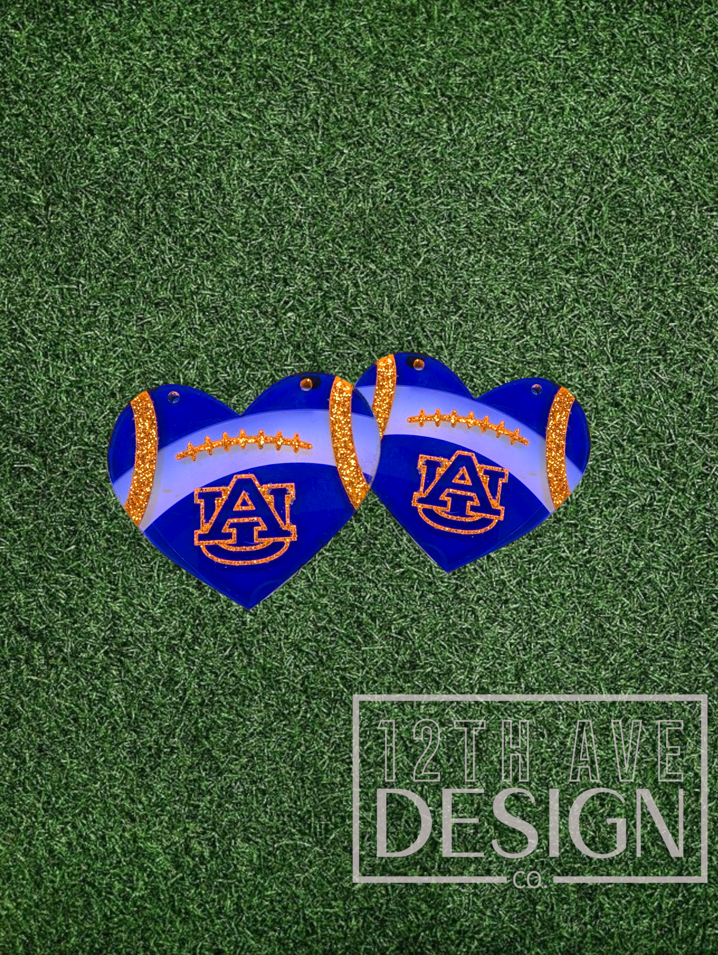 Jersey Heart Gameday Earrings