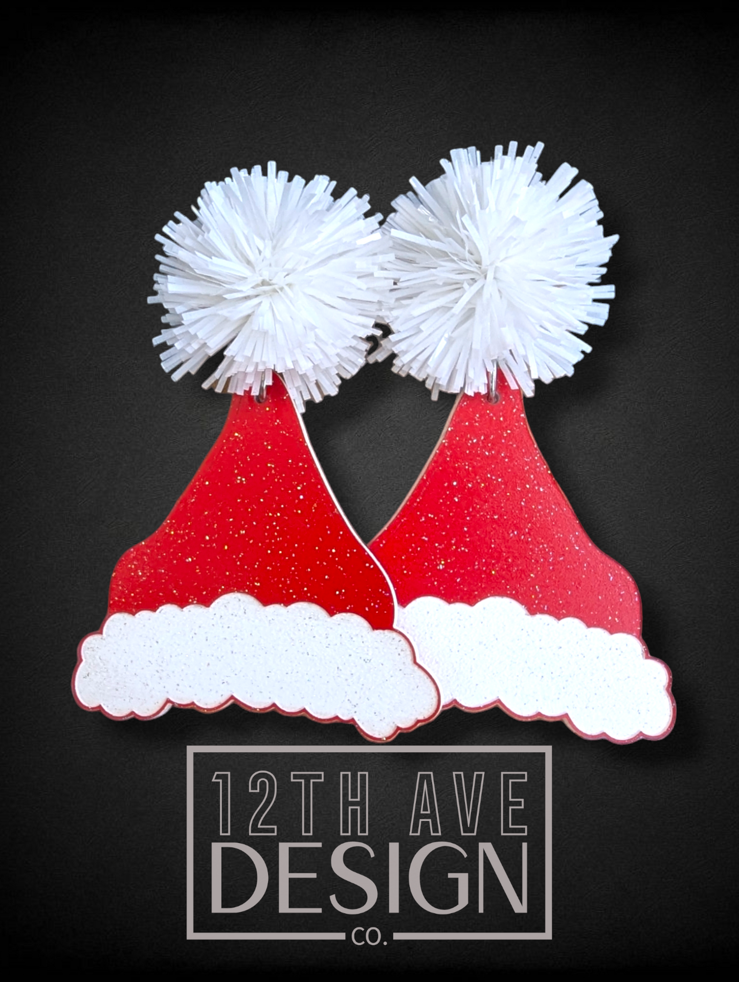 Santa Hat Earrings