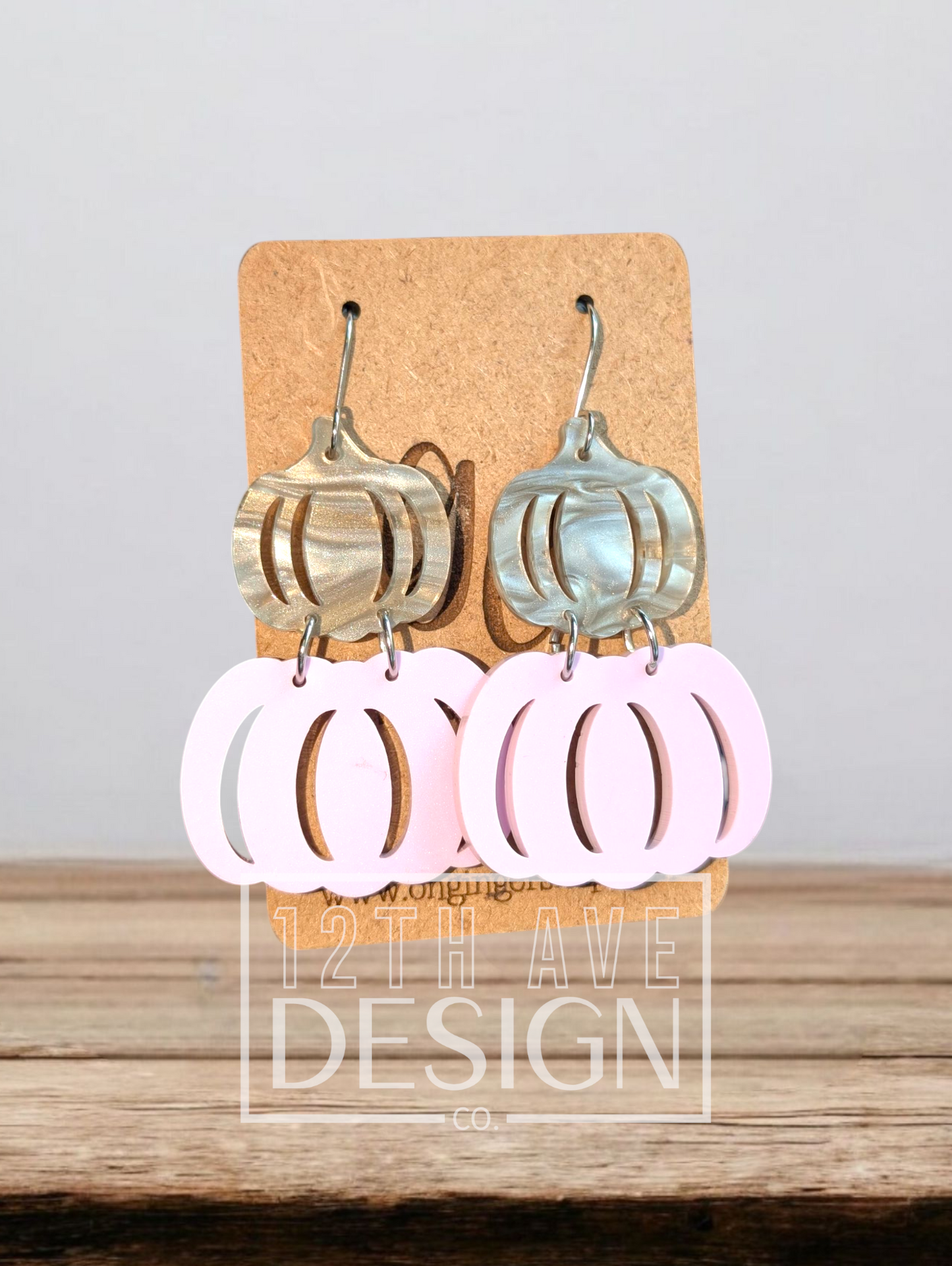 Pumpkin Stack Earrings