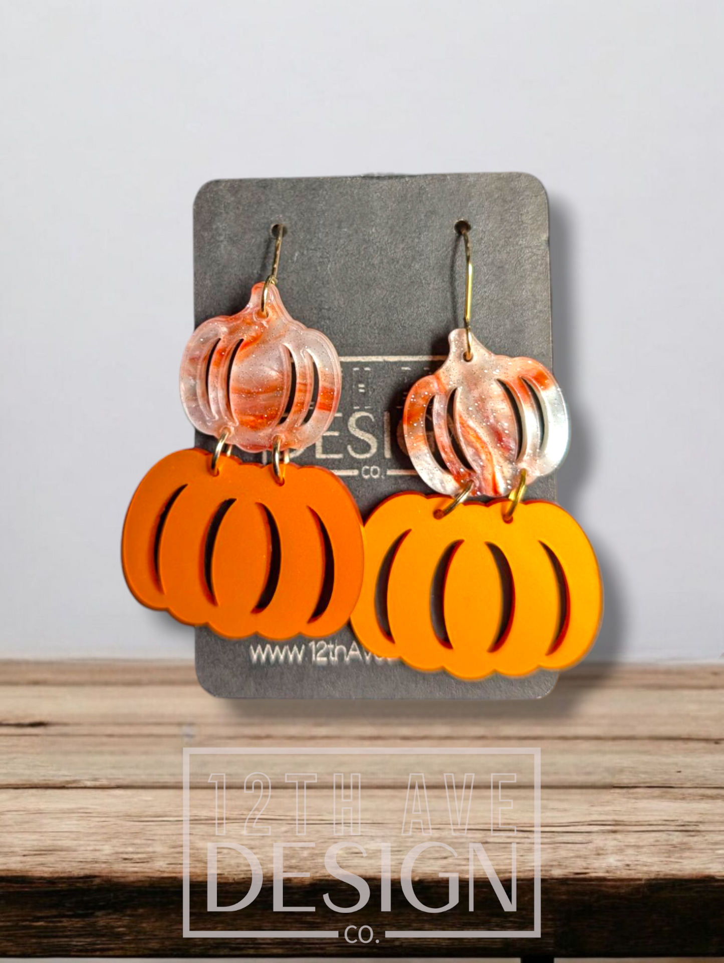Pumpkin Stack Earrings