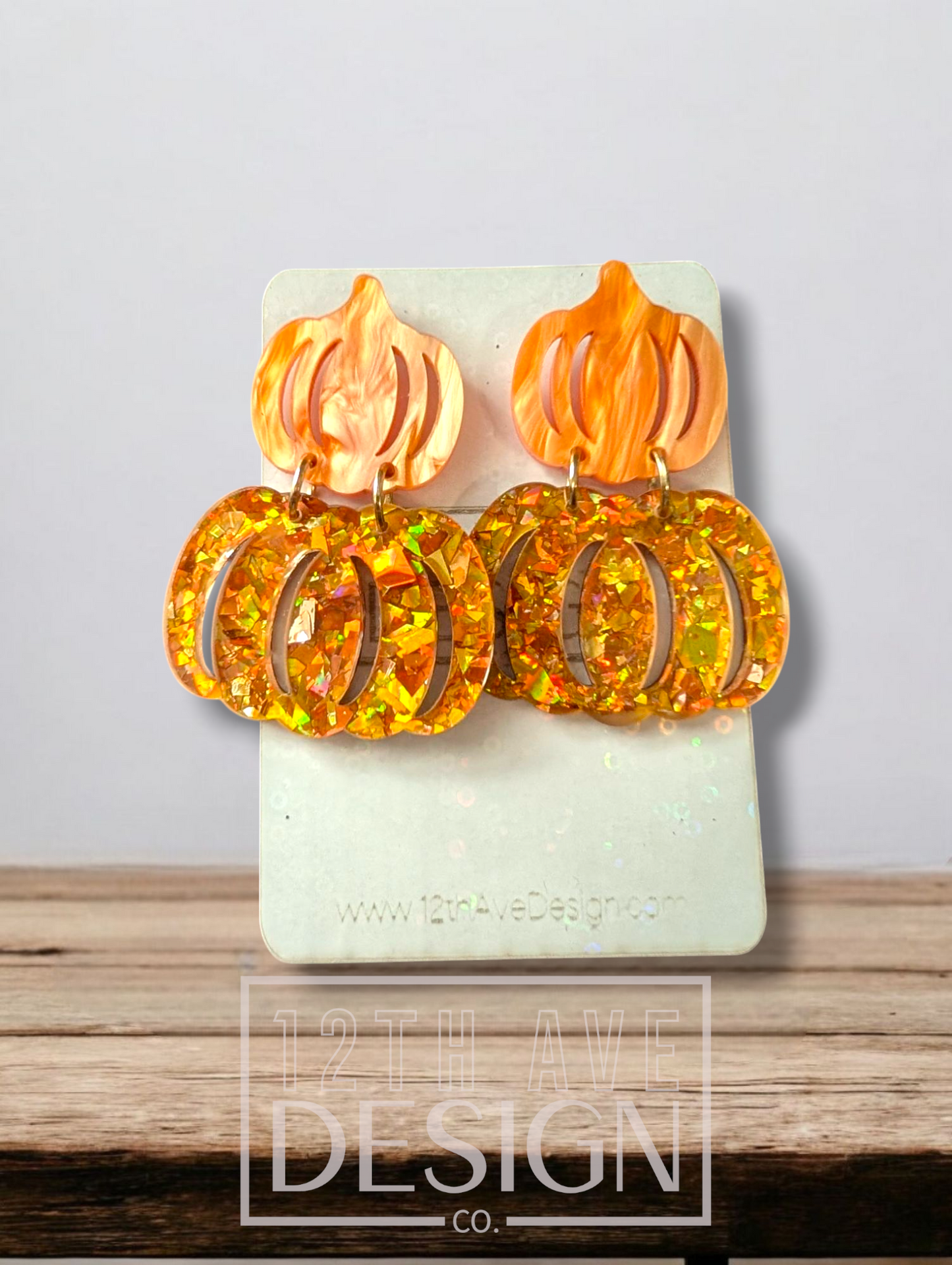 Pumpkin Stack Earrings