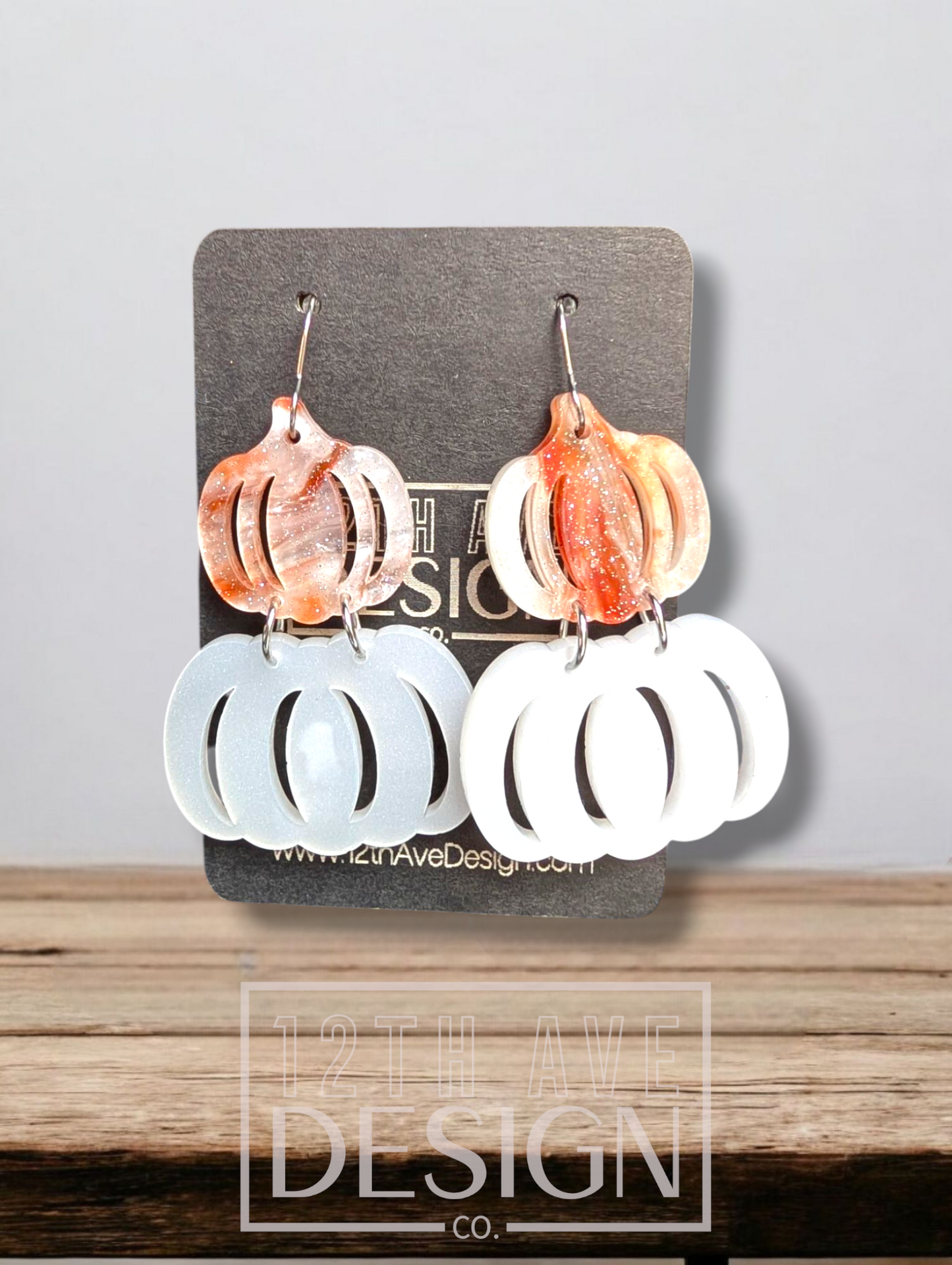 Pumpkin Stack Earrings