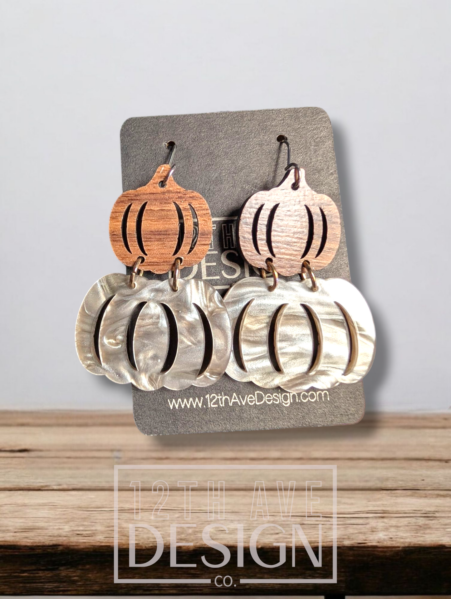 Pumpkin Stack Earrings