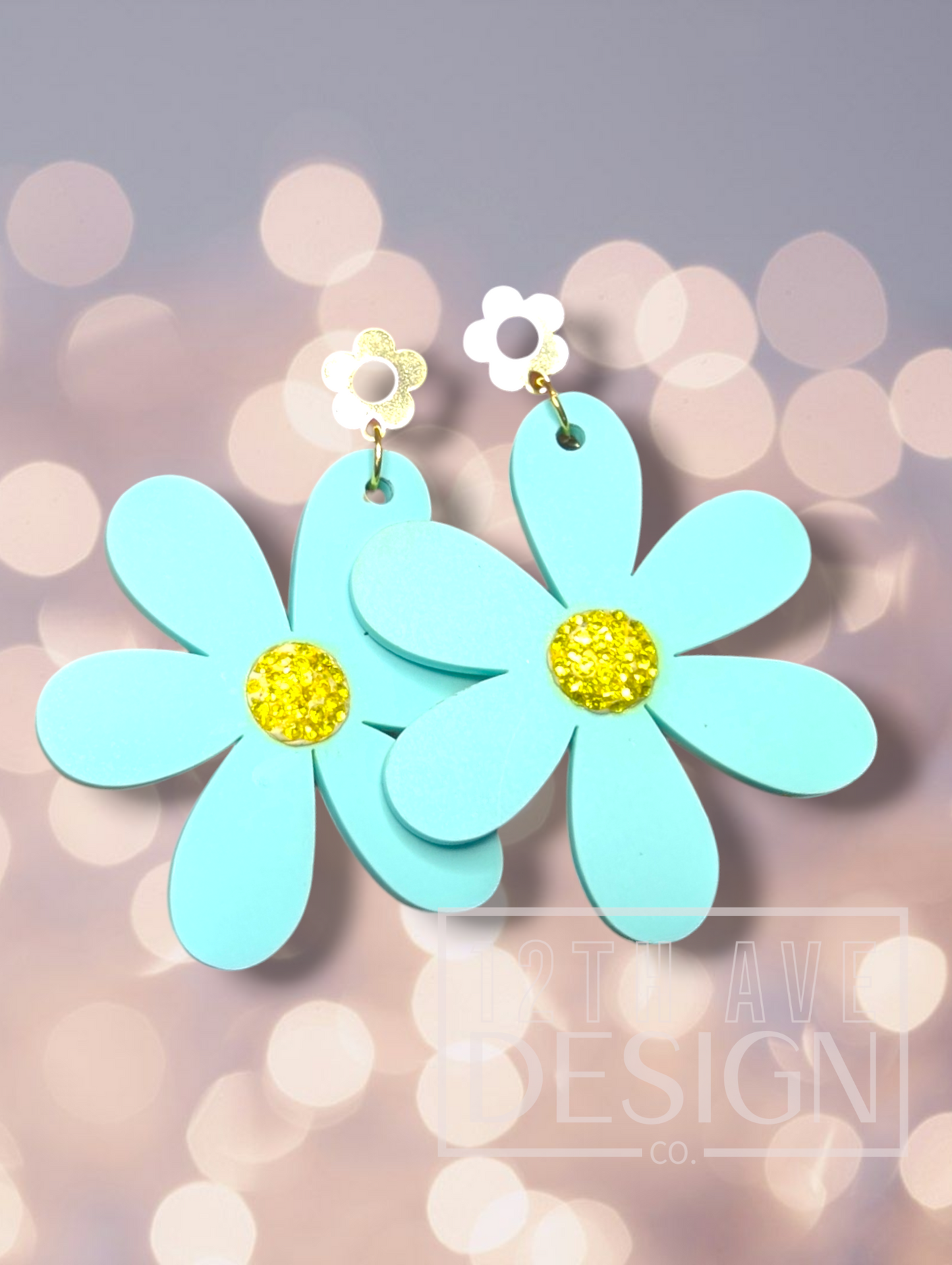 Crystal Blossom Earrings