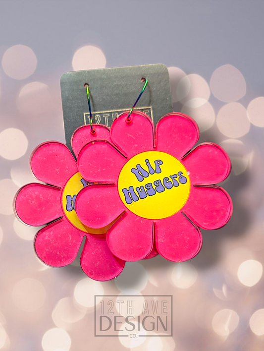 KOHH Logo Daisy Earrings