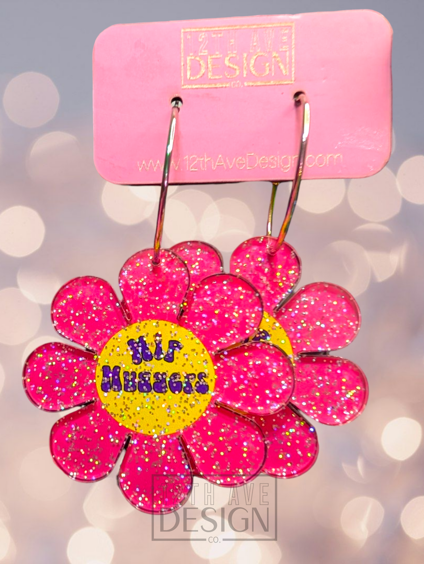 KOHH Logo Daisy Earrings