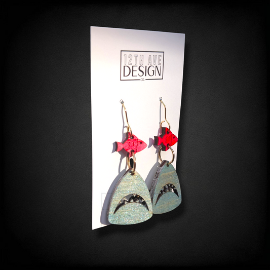 Shark Bite Earrings