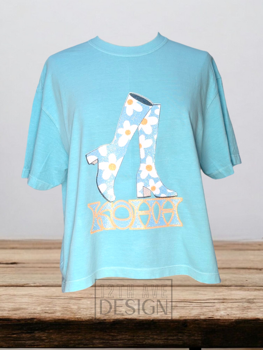KOHH Boots Crop Tee