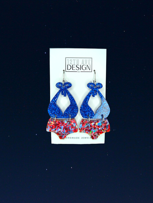 Retro Swimsuit Earrings