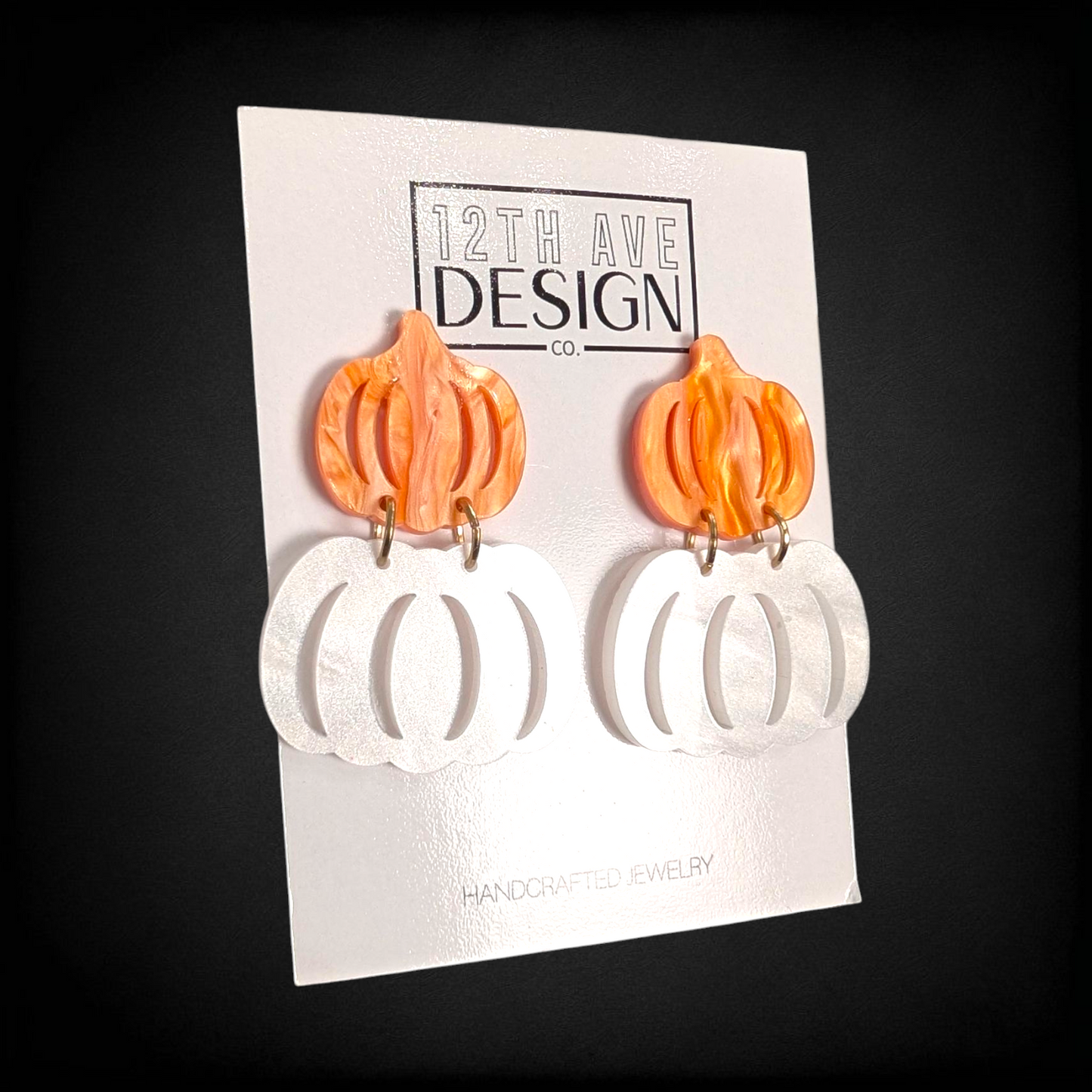 Pumpkin Stack Earrings