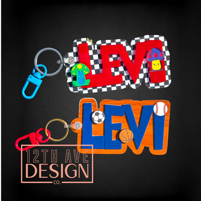 Deluxe Keychains | Bag Tags
