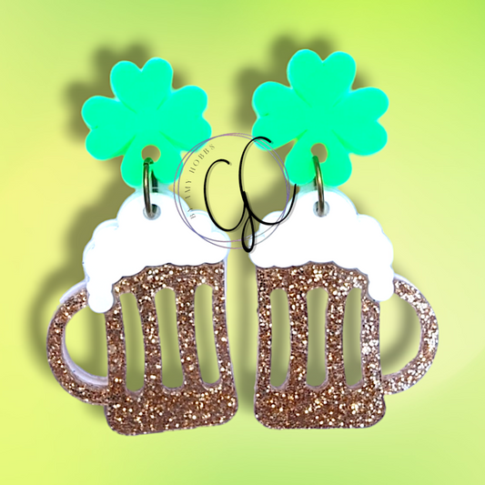 St Patrick's Day Earrings