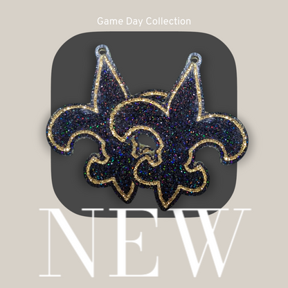 Fleur-de-lis Game Day Earrings
