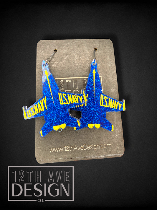 Blue Angel Earrings