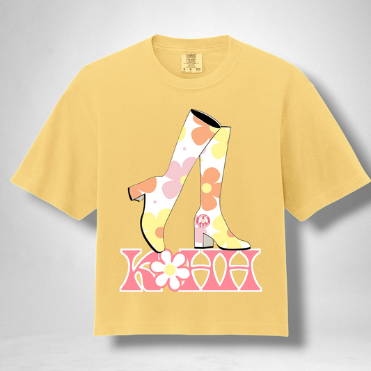 KOHH Boots Crop Tee