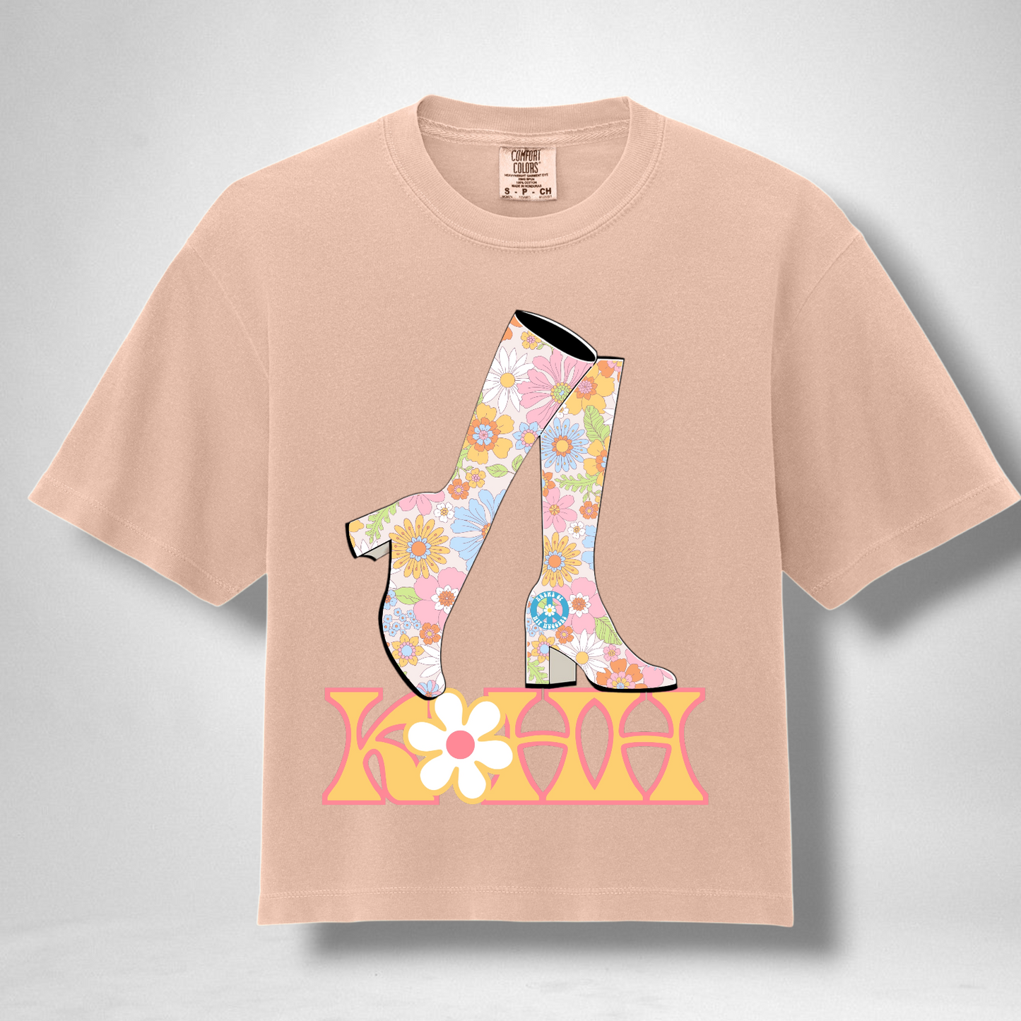 KOHH Boots Crop Tee