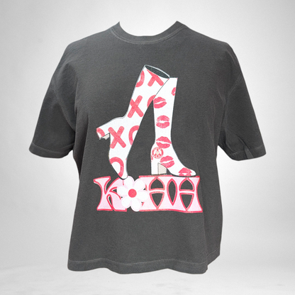 KOHH Boots Crop Tee