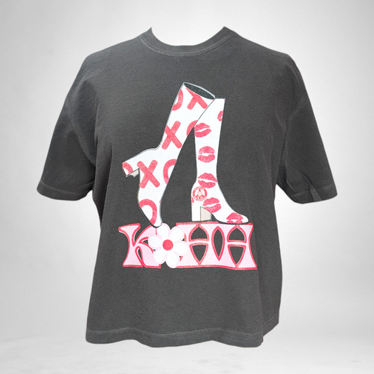 KOHH Boots Crop Tee