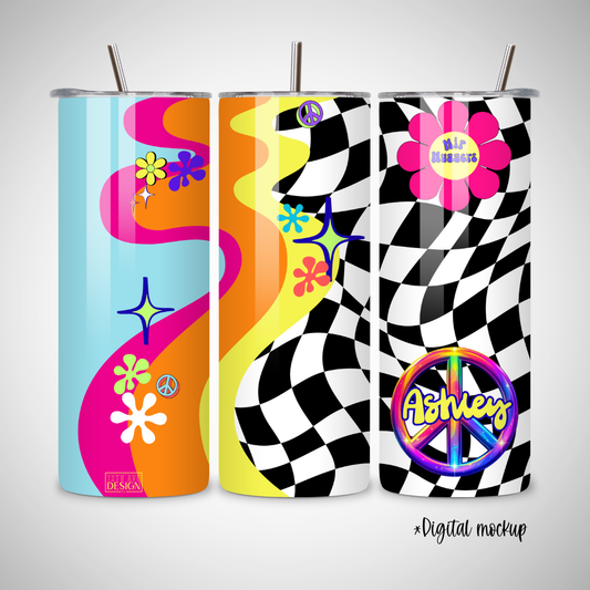 HH Mod Checkboard Tumblers