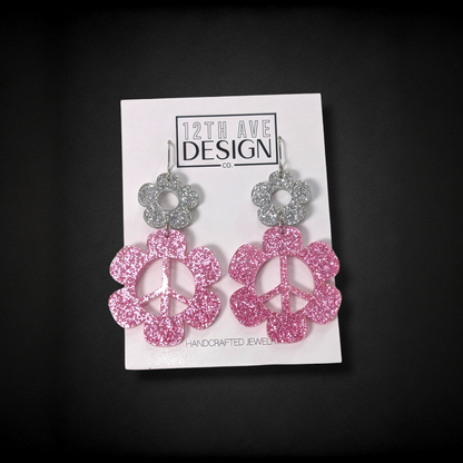 Double Daisy Earrings