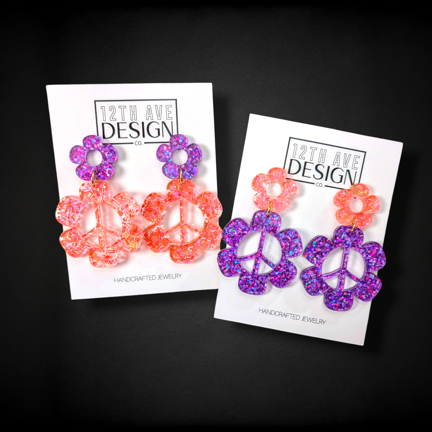 Double Daisy Earrings