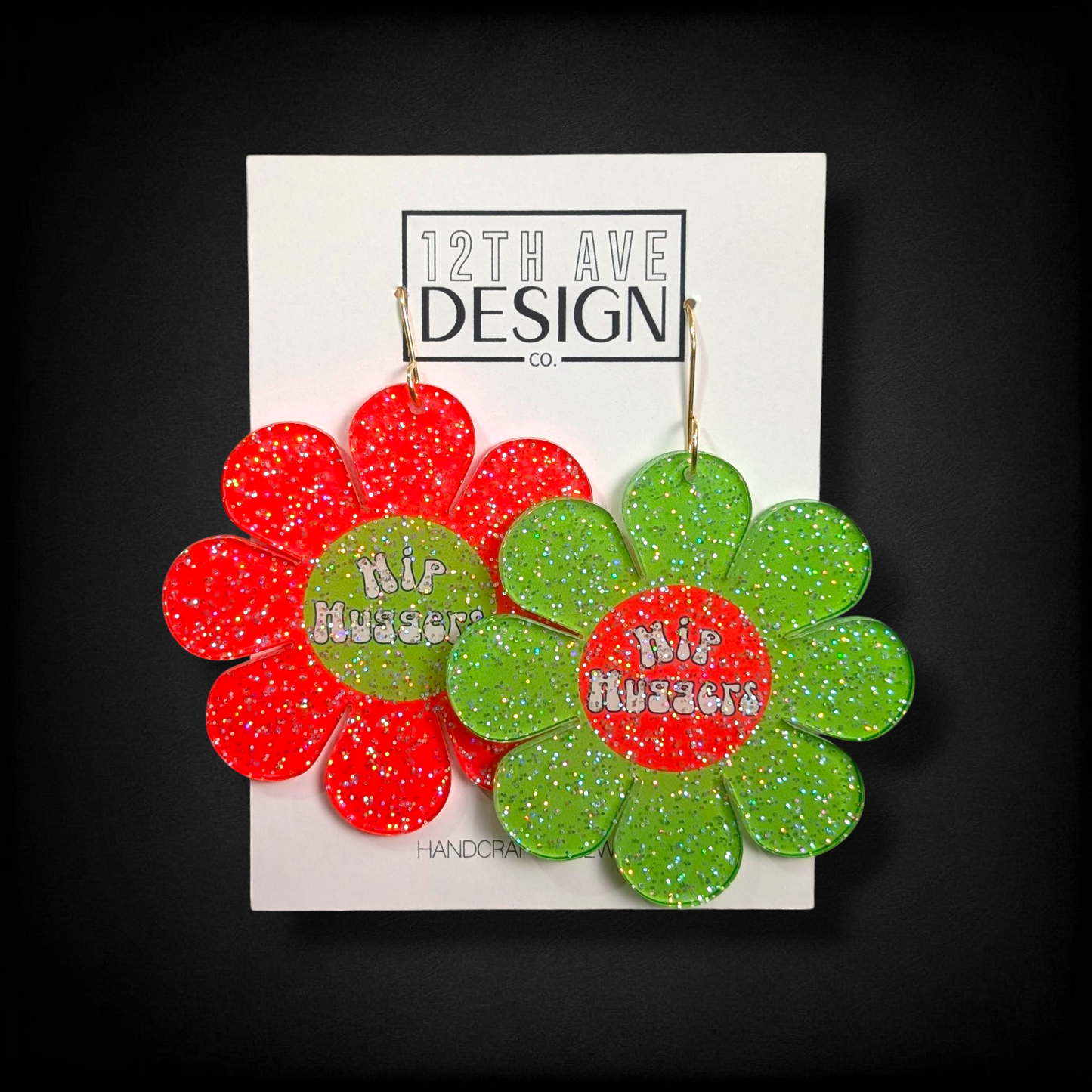 KOHH Logo Earrings (Christmas Edition)