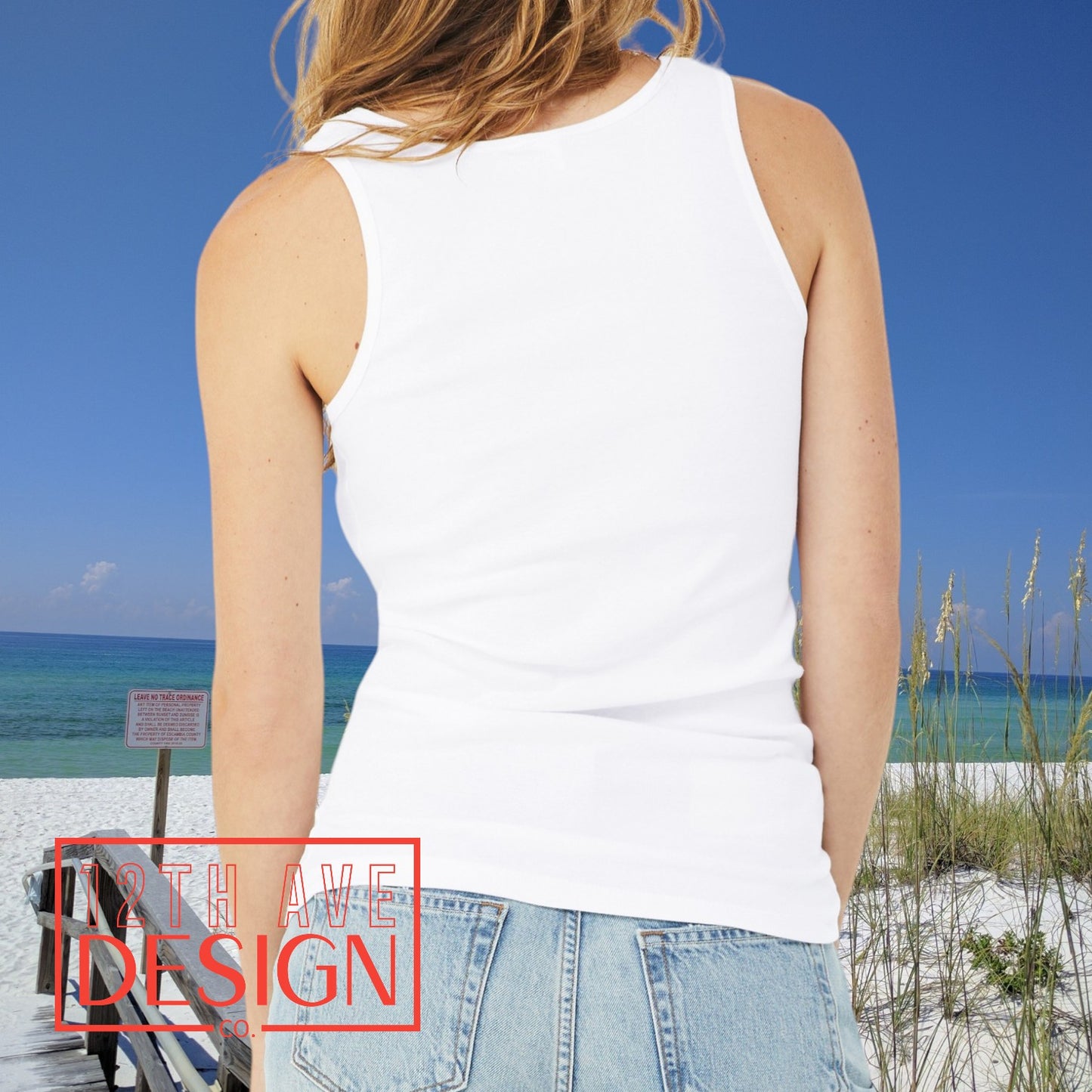 Peace | Love | Blues Essential Tank