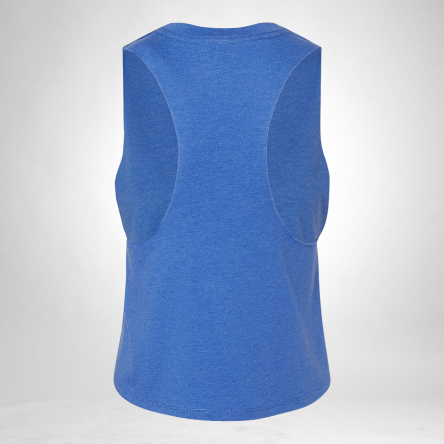 Peace Love Blues Racerback Crop Tank