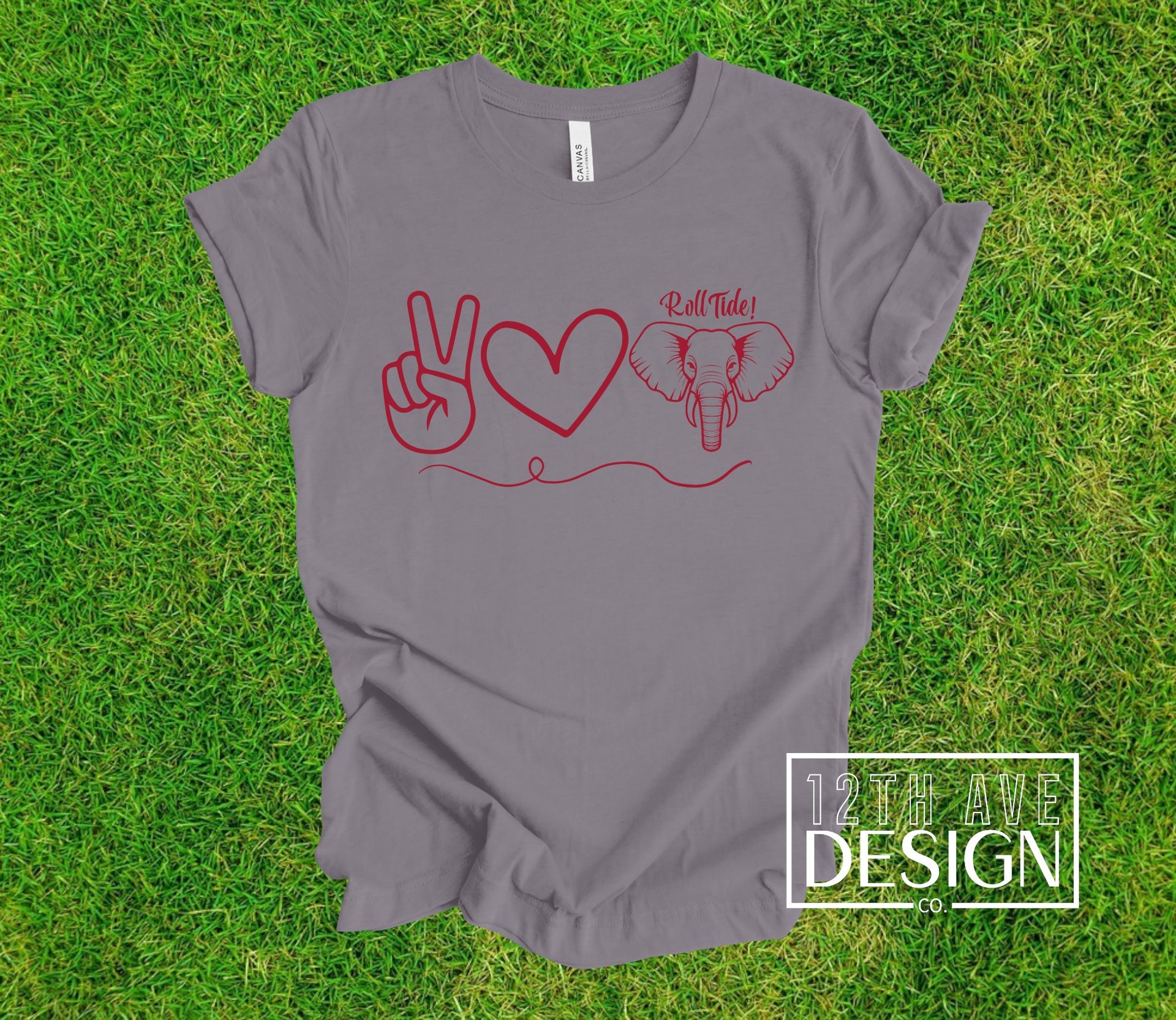 Peace Love Game Day – 12th Ave Design