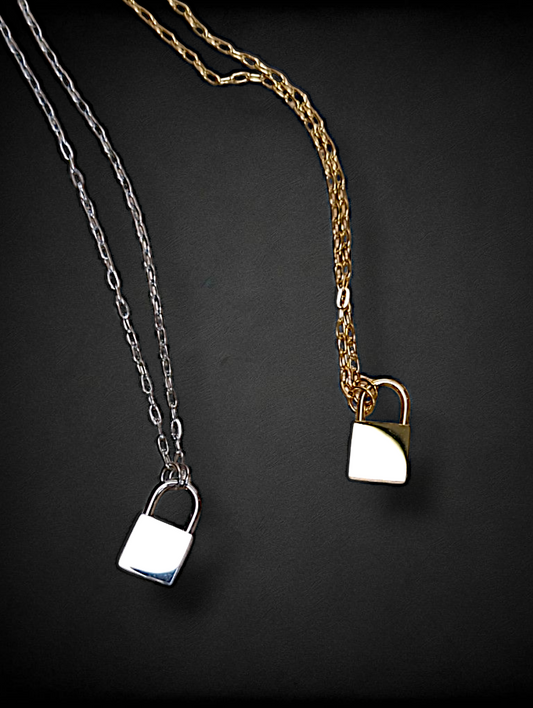Lock Charm Necklace