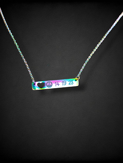 Horizontal Bar ❤️ Necklace