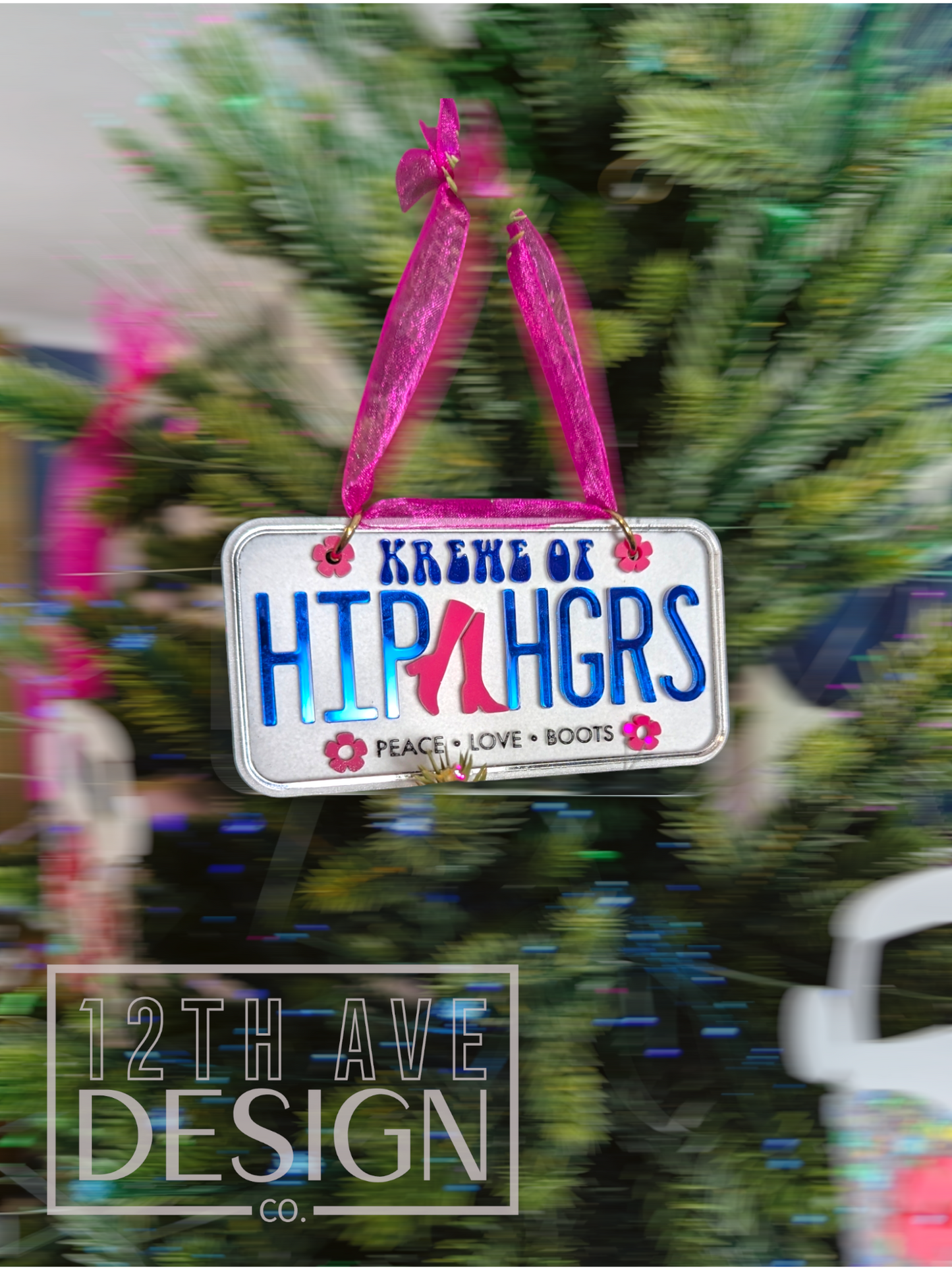 Hip Huggers Holiday Ornament