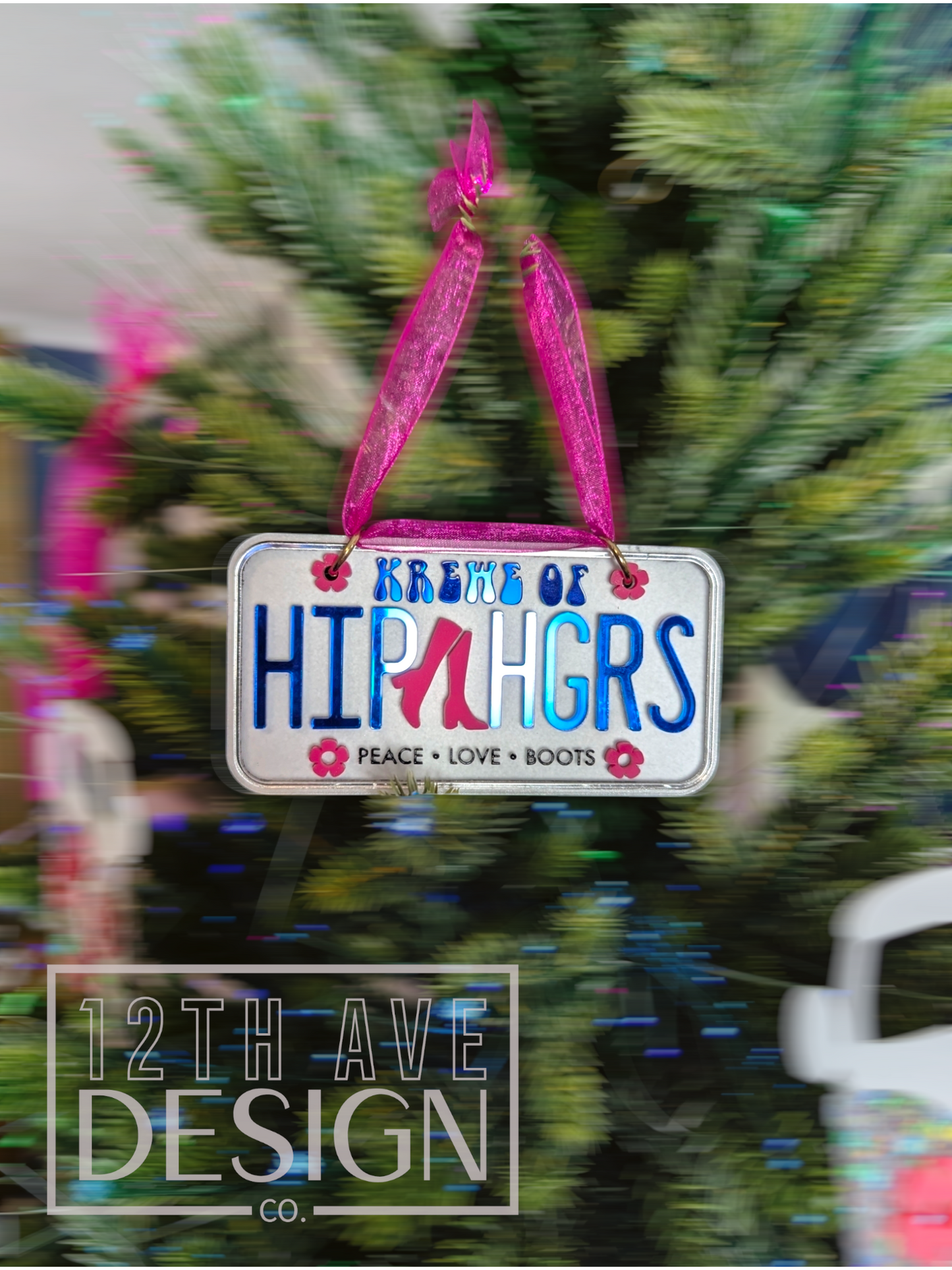 Hip Huggers Holiday Ornament