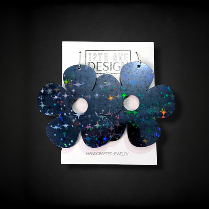 Bubble Daisy Earrings