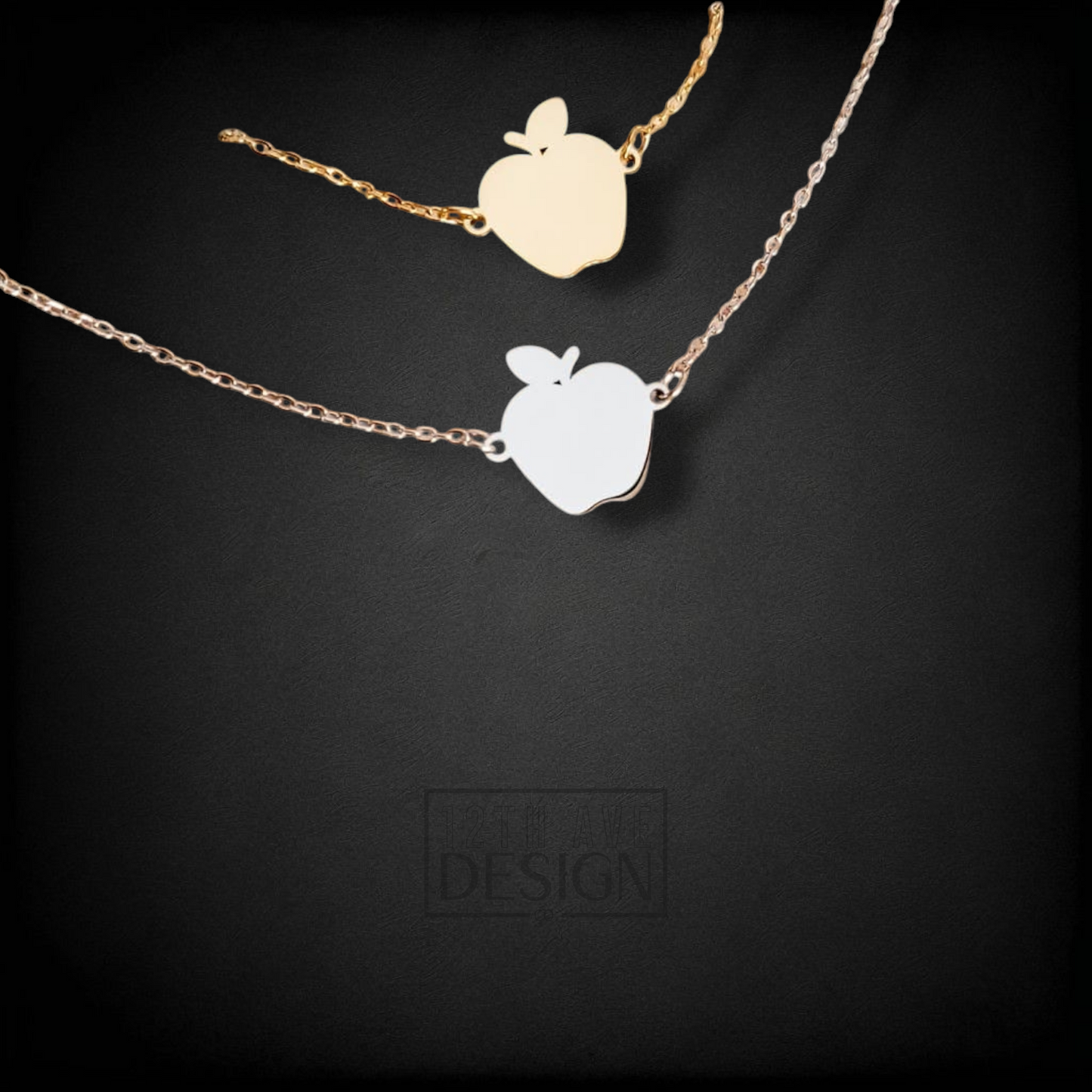 Apple Charm Earrings