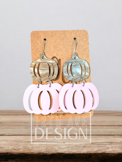 Pumpkin Stack Earrings