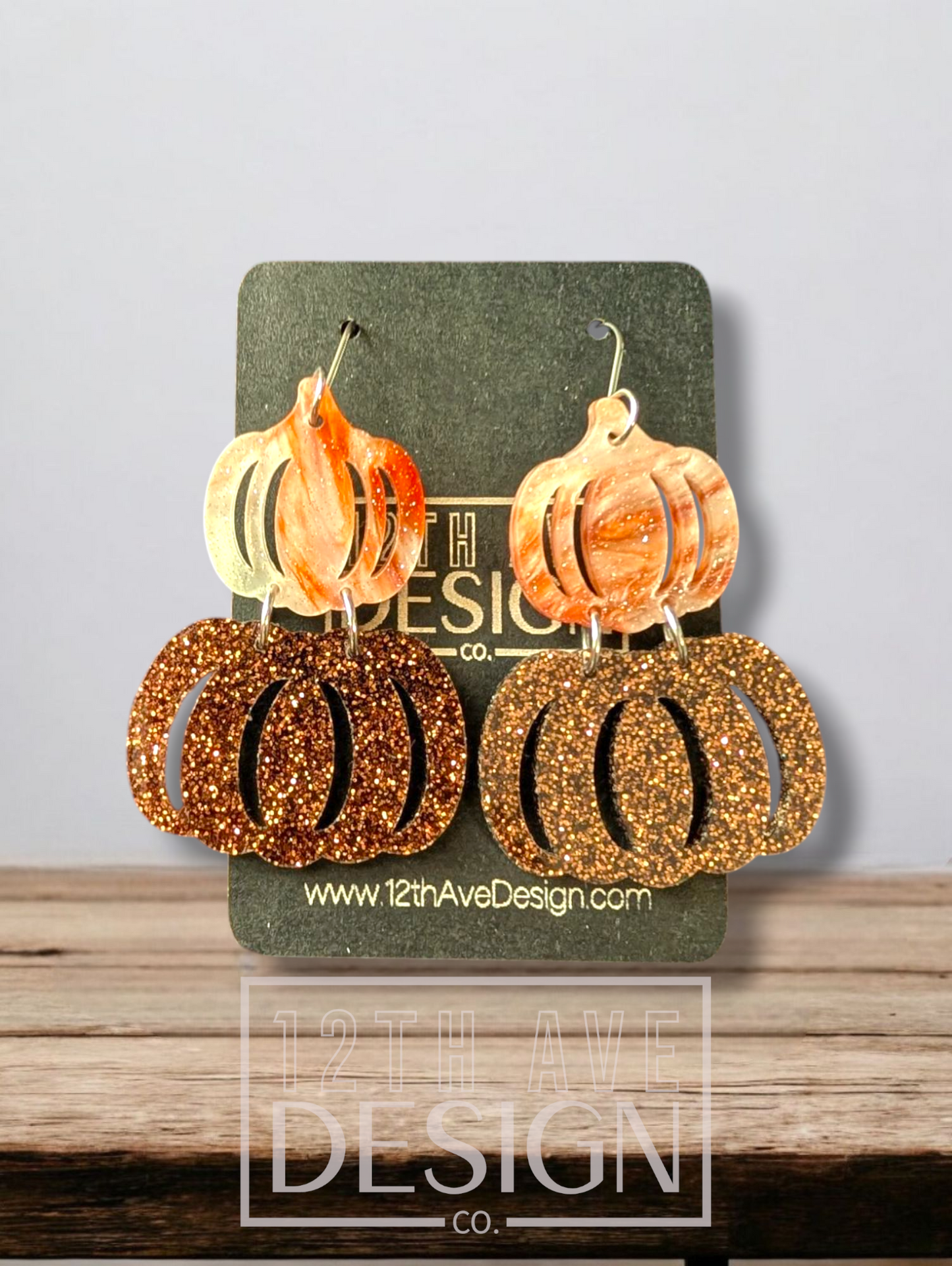 Pumpkin Stack Earrings