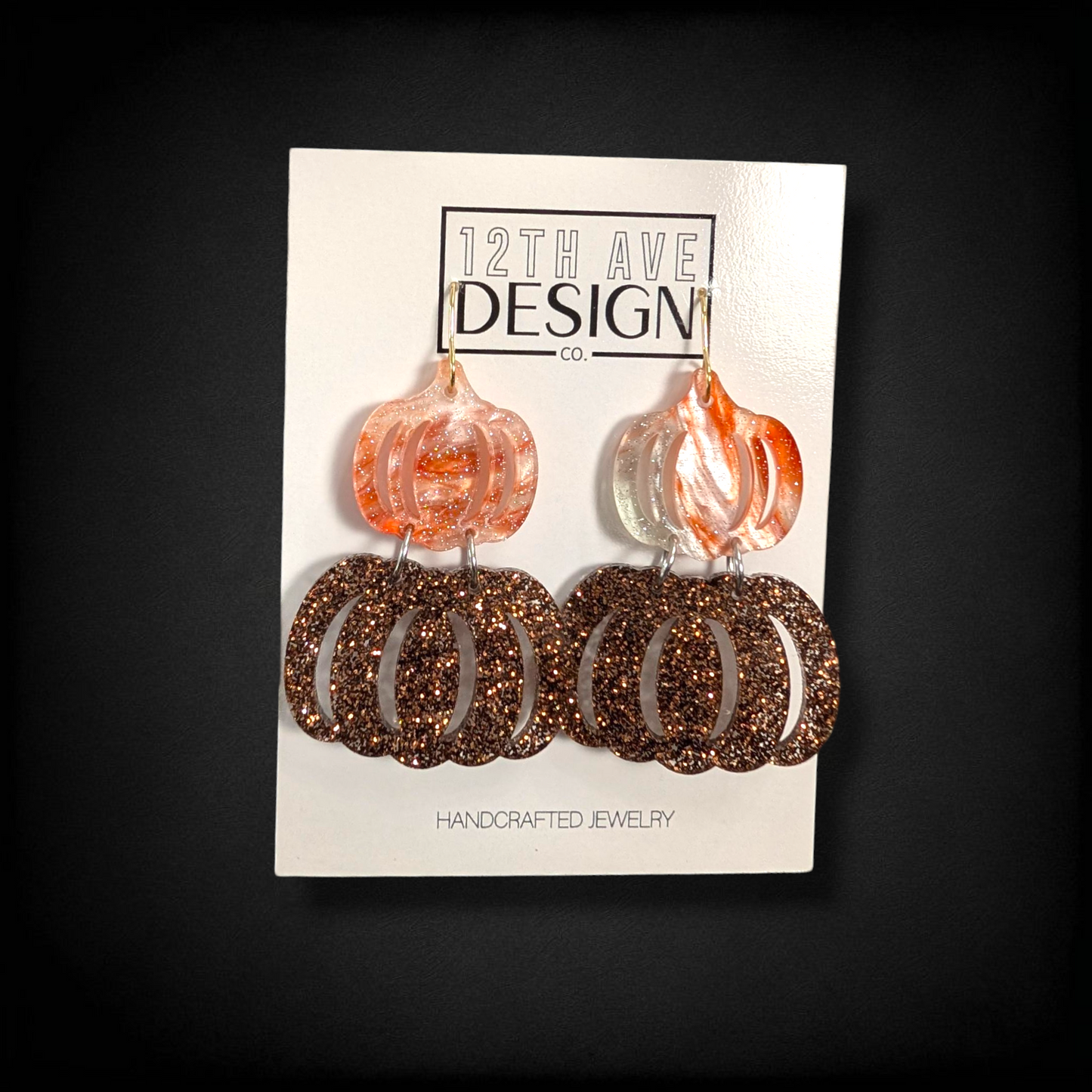Pumpkin Stack Earrings