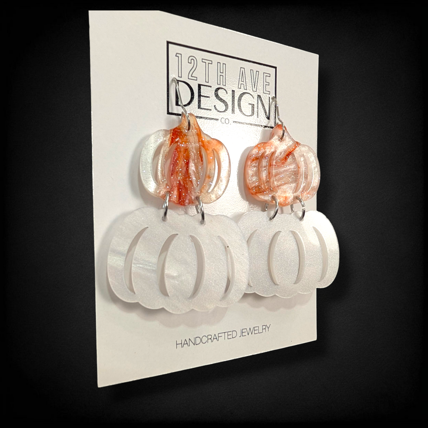 Pumpkin Stack Earrings