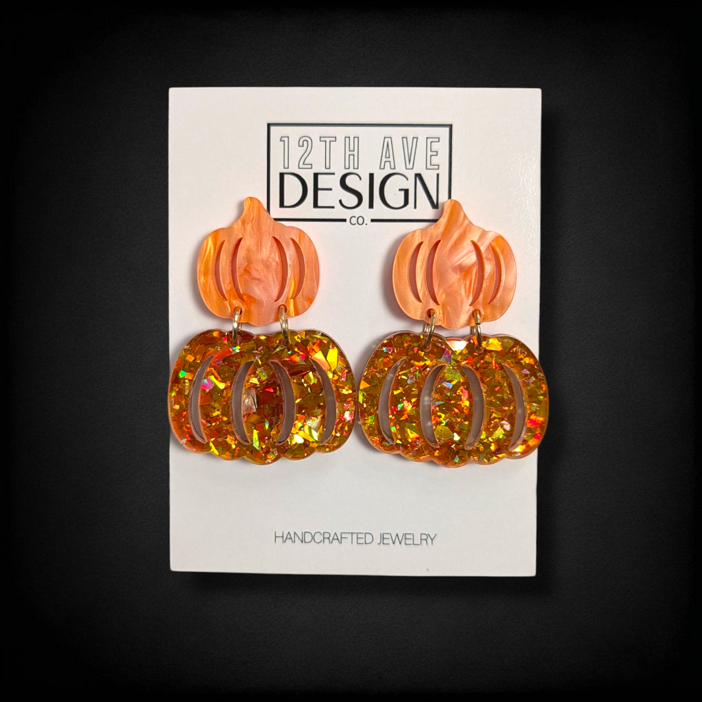 Pumpkin Stack Earrings