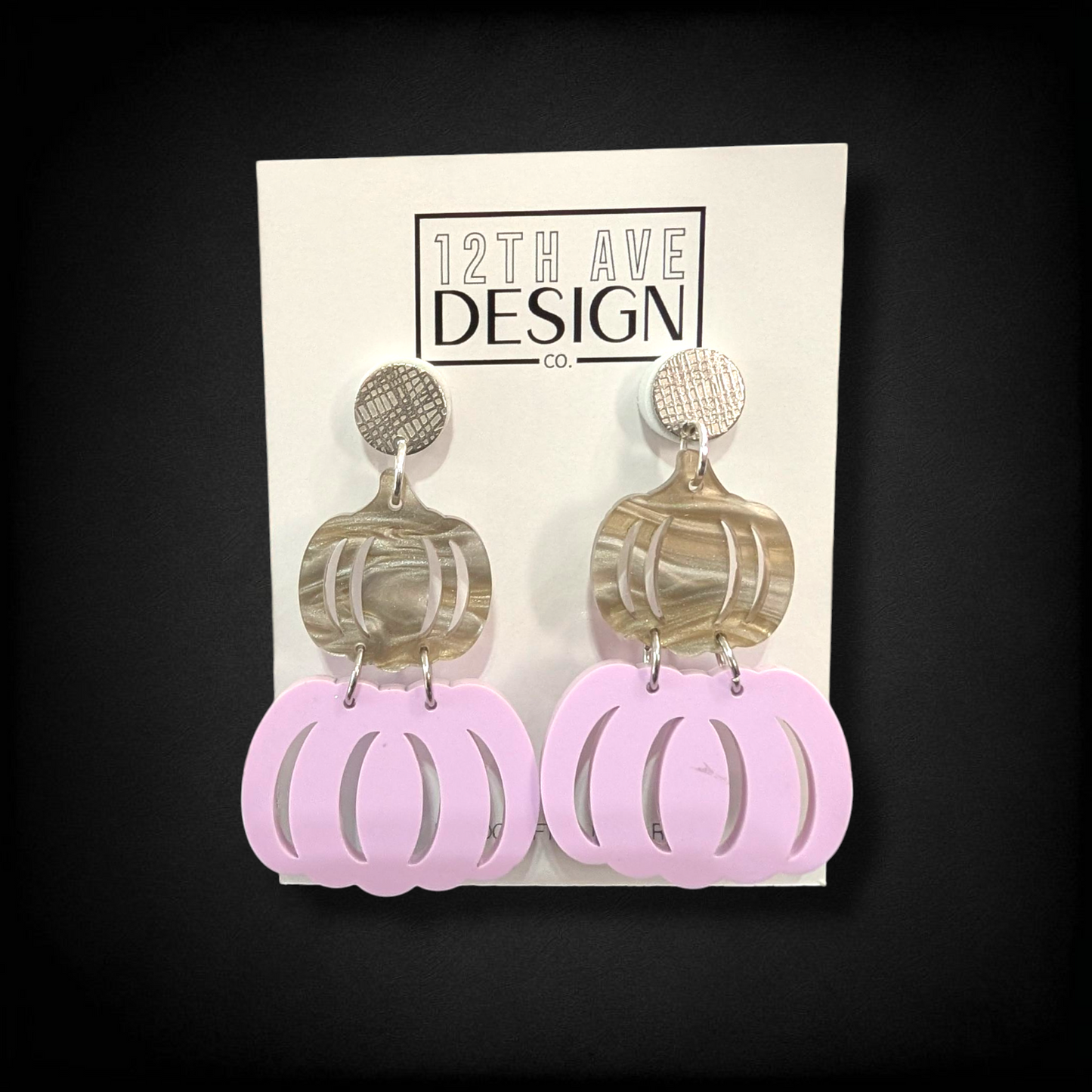 Pumpkin Stack Earrings