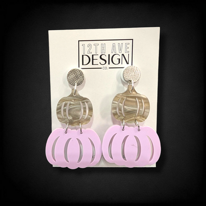 Pumpkin Stack Earrings