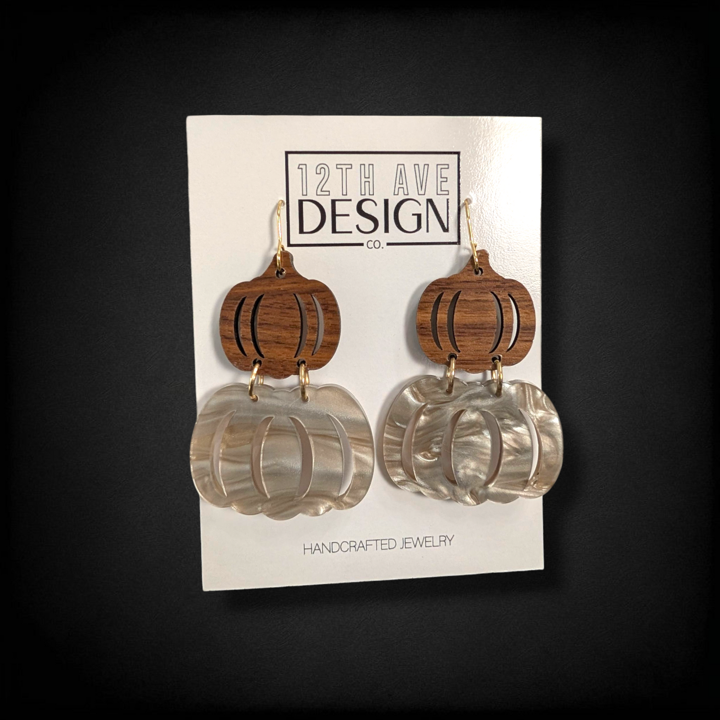 Pumpkin Stack Earrings