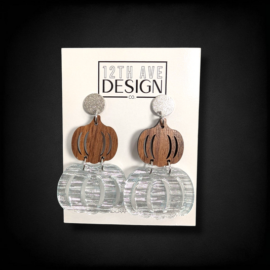 Pumpkin Stack Earrings