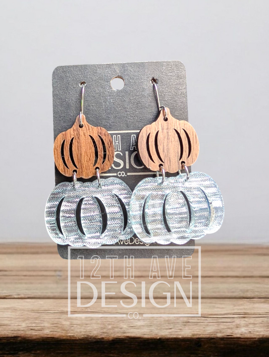 Pumpkin Stack Earrings