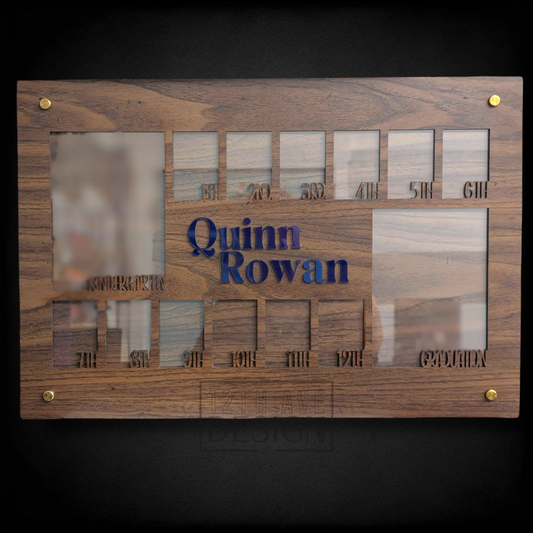 School Years Photo Frame Display (Personalized)
